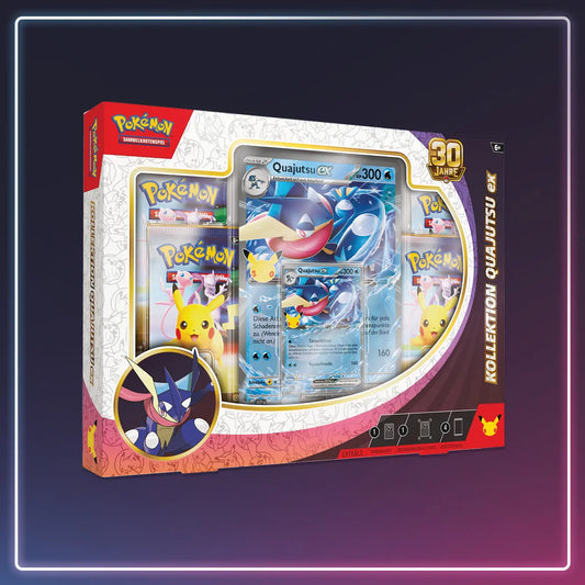 Pokémon Celebrations - 30 Jahre - Quajutsu EX Kollektion - Deutsch