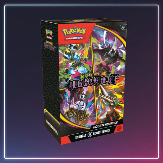 Pokémon - Mega Entwicklung - Booster Bundle Dunkelnacht - Deutsch