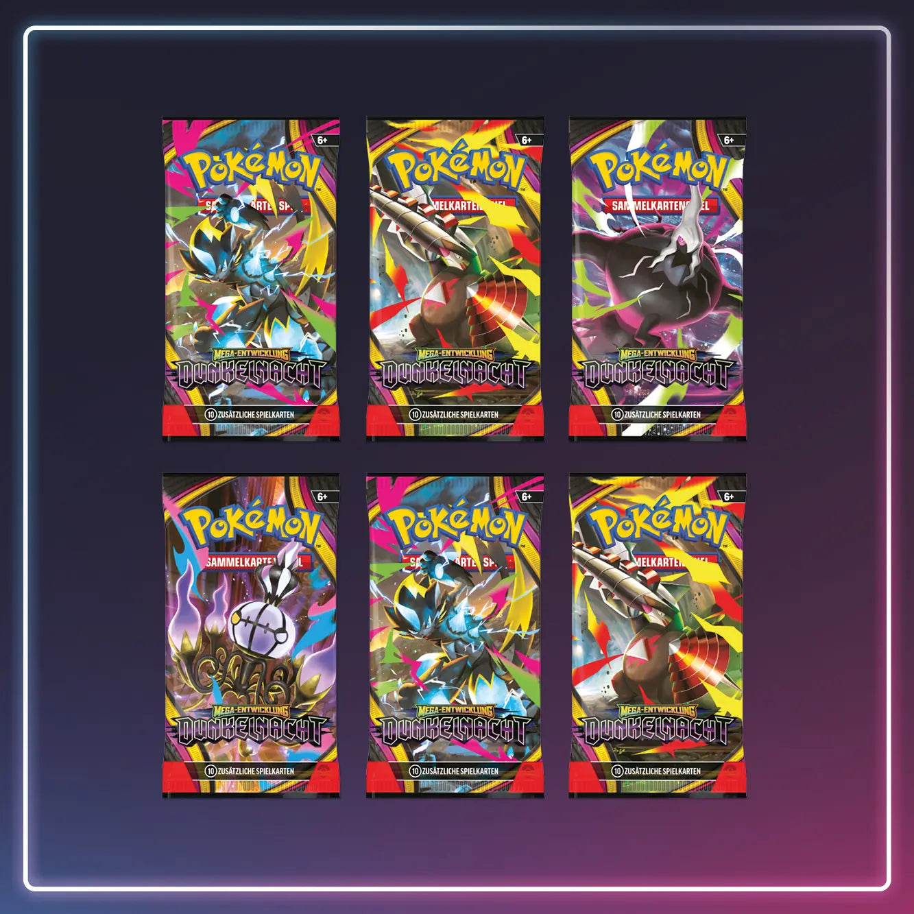 Pokémon - Mega Entwicklung - Booster Bundle Dunkelnacht - Deutsch