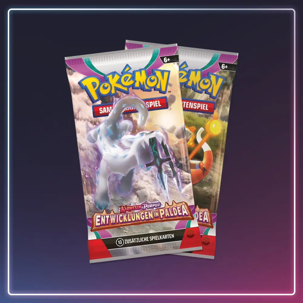 Pokémon Karmesin & Purpur - Entwicklungen in Paldea Booster - Deutsch