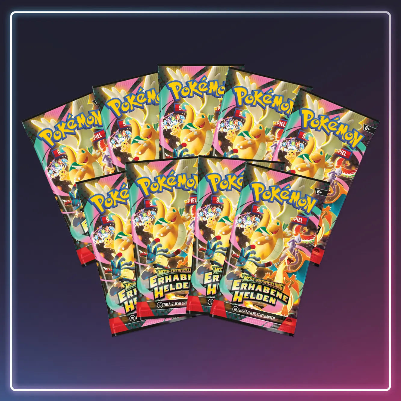 Pokémon - Mega Entwicklung - Erhabene Helden - Top Trainer Box - Deutsch