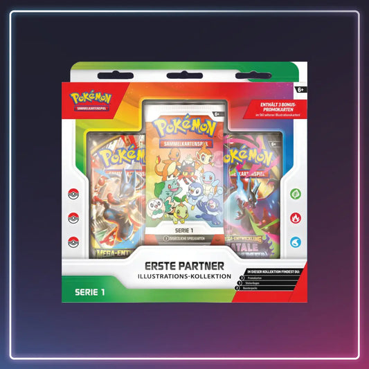Pokémon - Erste Partner - Illustrations Kollektion - Deutsch