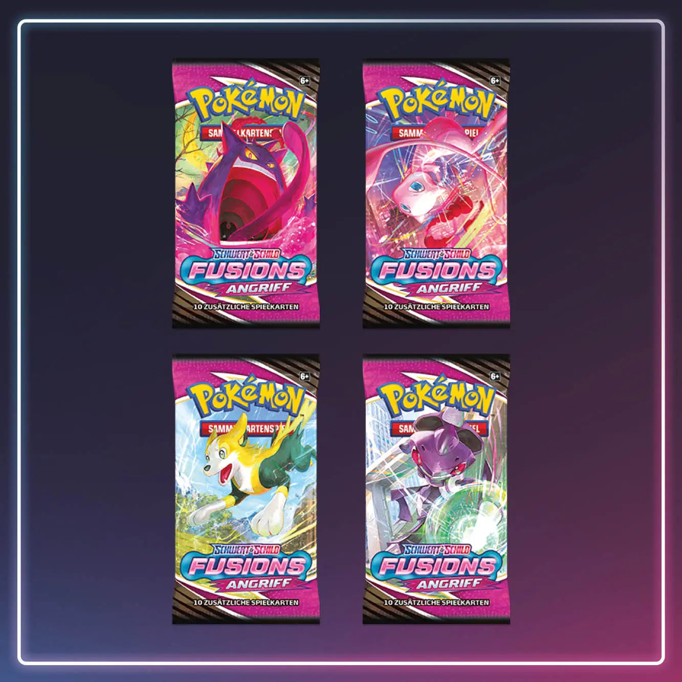 Pokémon Schwert und Schild - Booster Fusionsangriff - Deutsch
