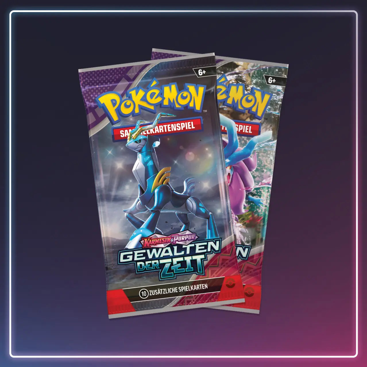 Pokémon Karmesin und Purpur - Booster Gewalten der Zeit - Deutsch