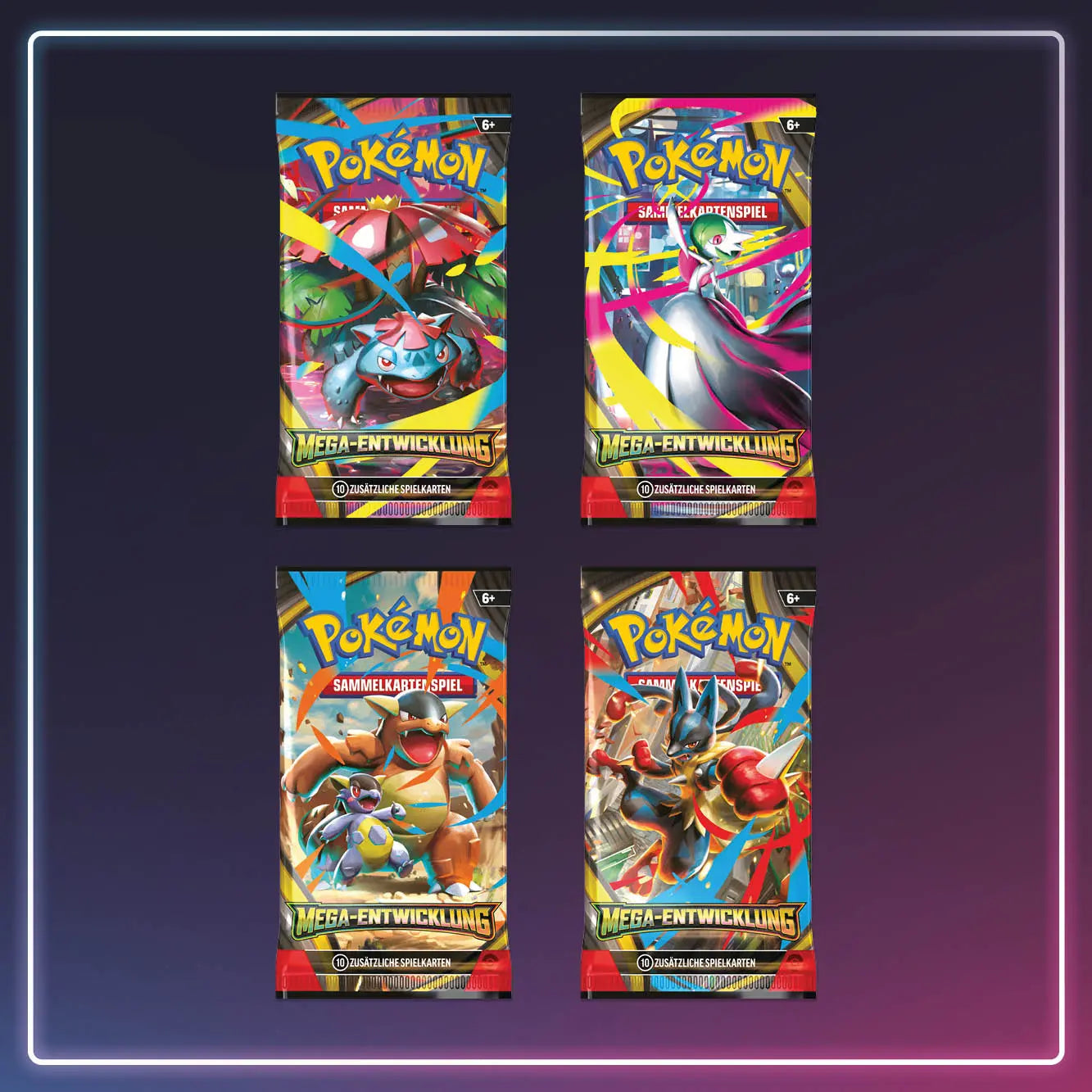 Pokémon Karmesin und Purpur - Booster Mega Entwicklung - Deutsch