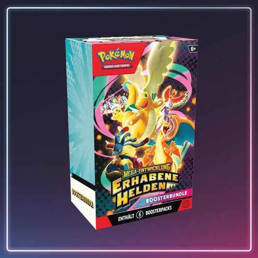 Pokémon Mega Entwicklung -Erhabene Helden - Booster Bundle - Deutsch