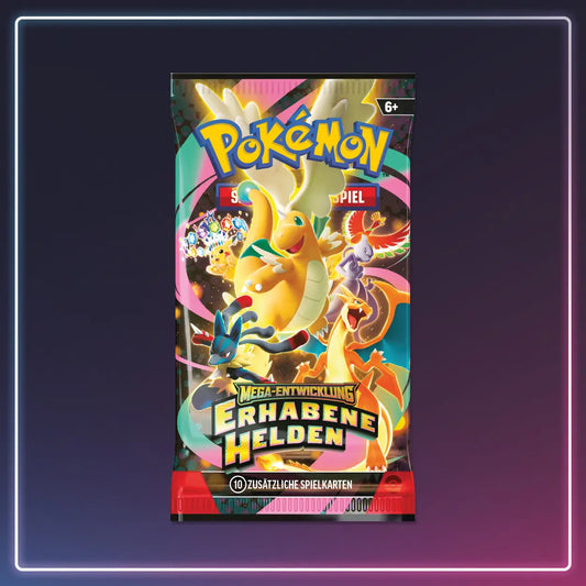 Pokémon Mega Entwicklung - Erhabene Helden - Booster - Deutsch
