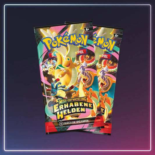Pokémon Mega Entwicklung - Erhabene Helden - Booster - Deutsch