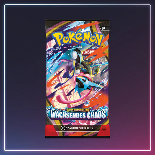 Pokémon Mega Entwicklung - Wachsendes Chaos - Booster - Deutsch