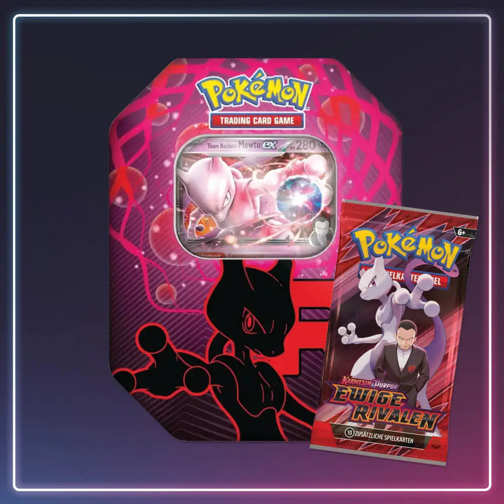 Pokémon - Mewtu EX Tin Box - Deutsch
