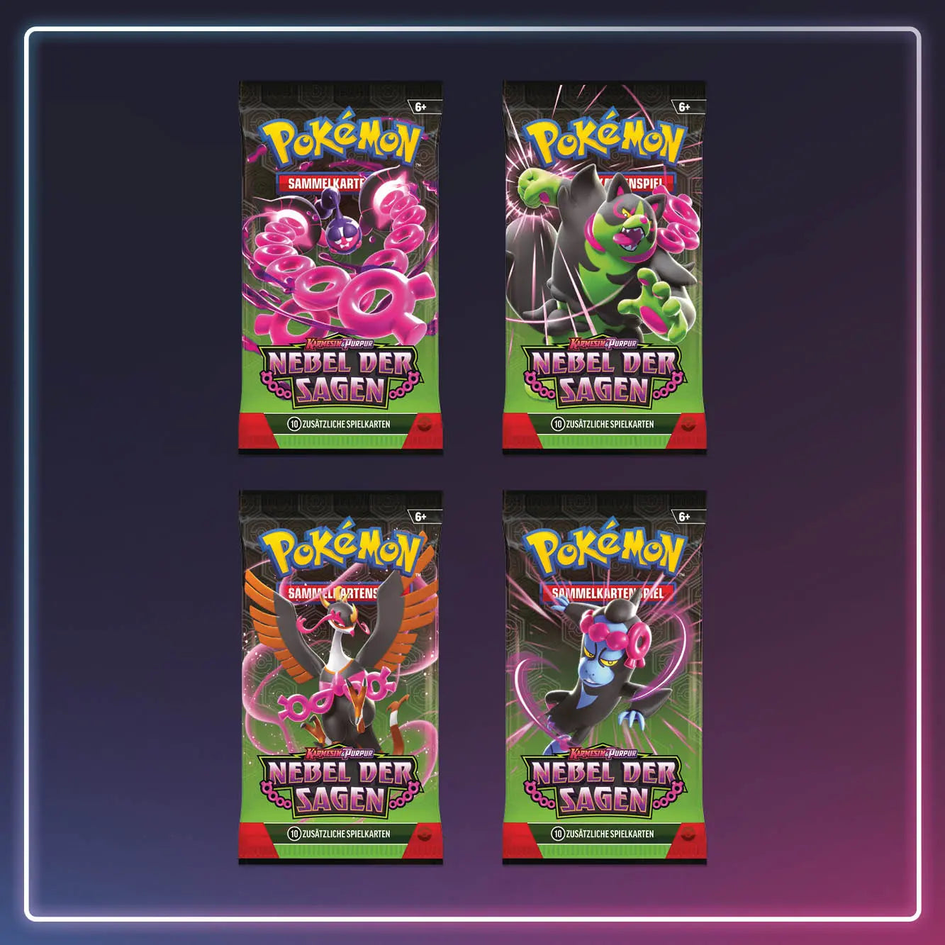 Pokémon - Karmesin und Purpur - Booster Nebel der Sagen - Deutsch