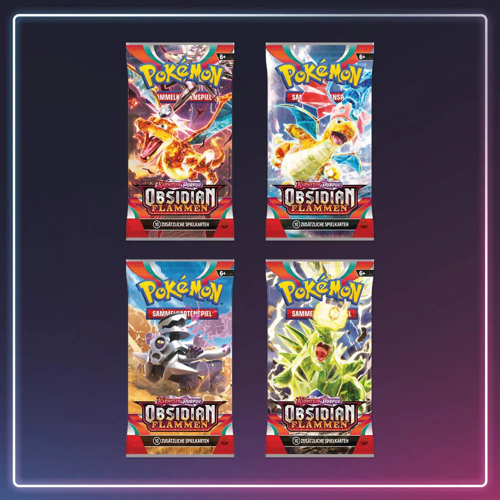 Pokémon - Karmesin und Purpur - Booster Obsidian Flammen - Deutsch