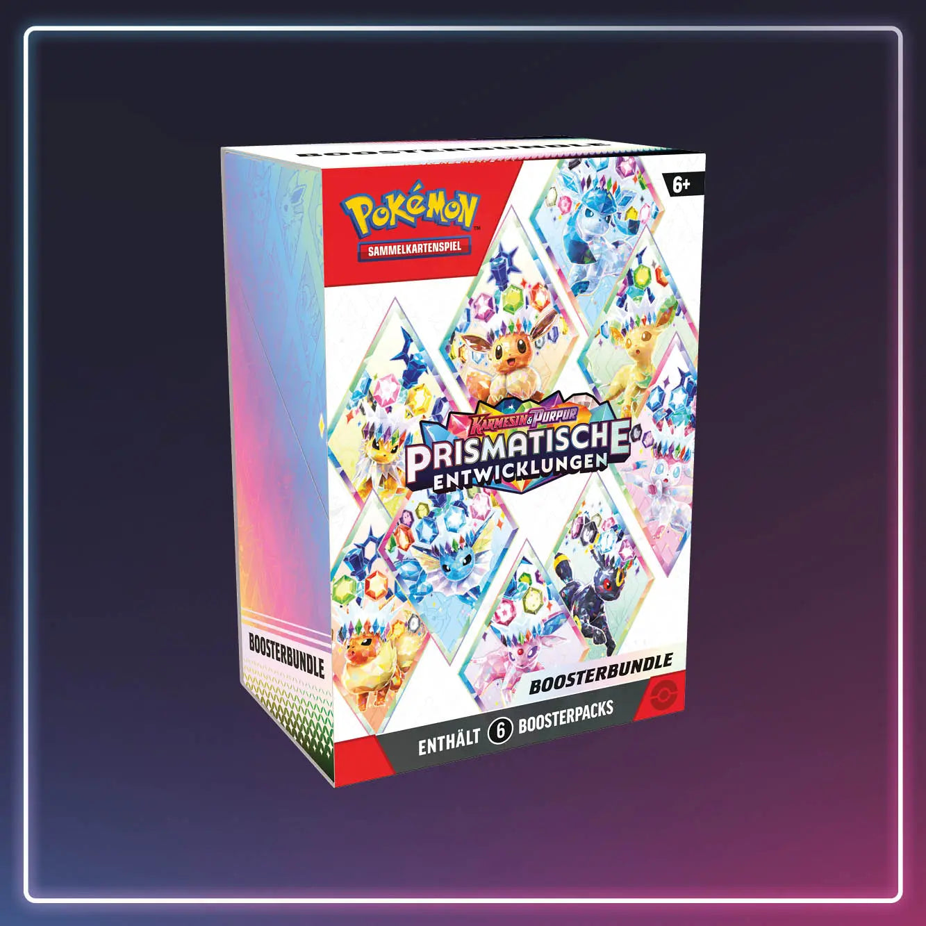 Pokémon - Karmesin und Purpur - Booster Bundle Prismatische Entwicklungen - Deutsch