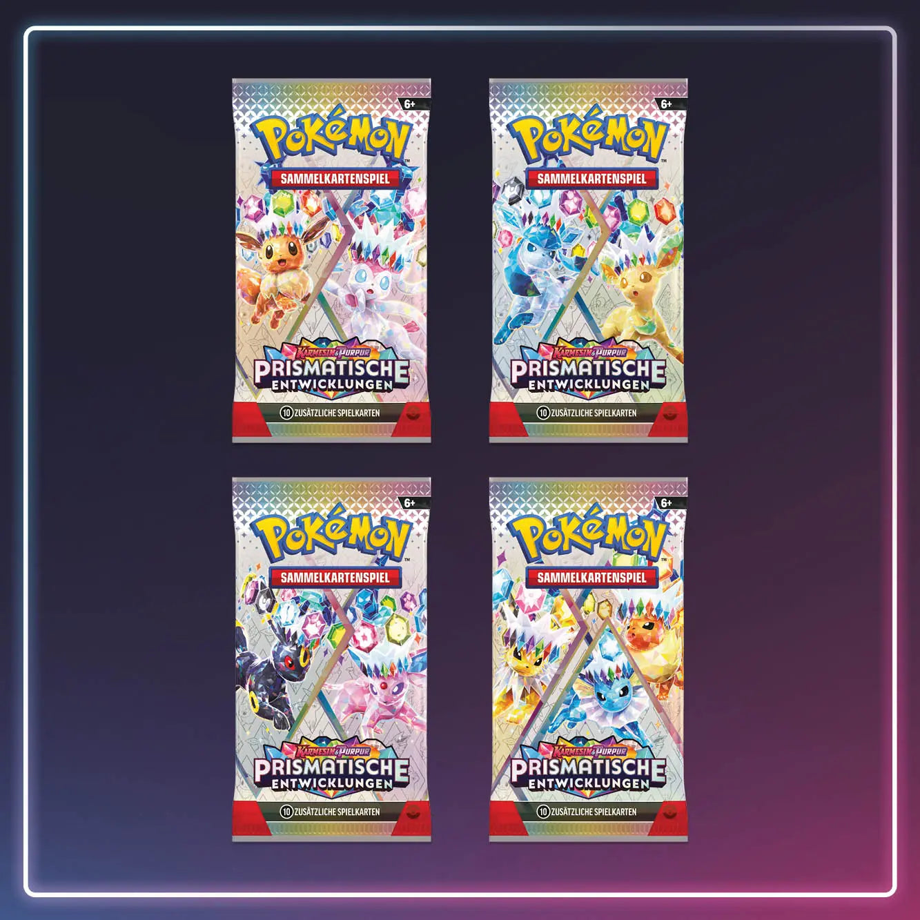 Pokémon - Karmesin und Purpur - Booster Prismatische Entwicklungen - Deutsch