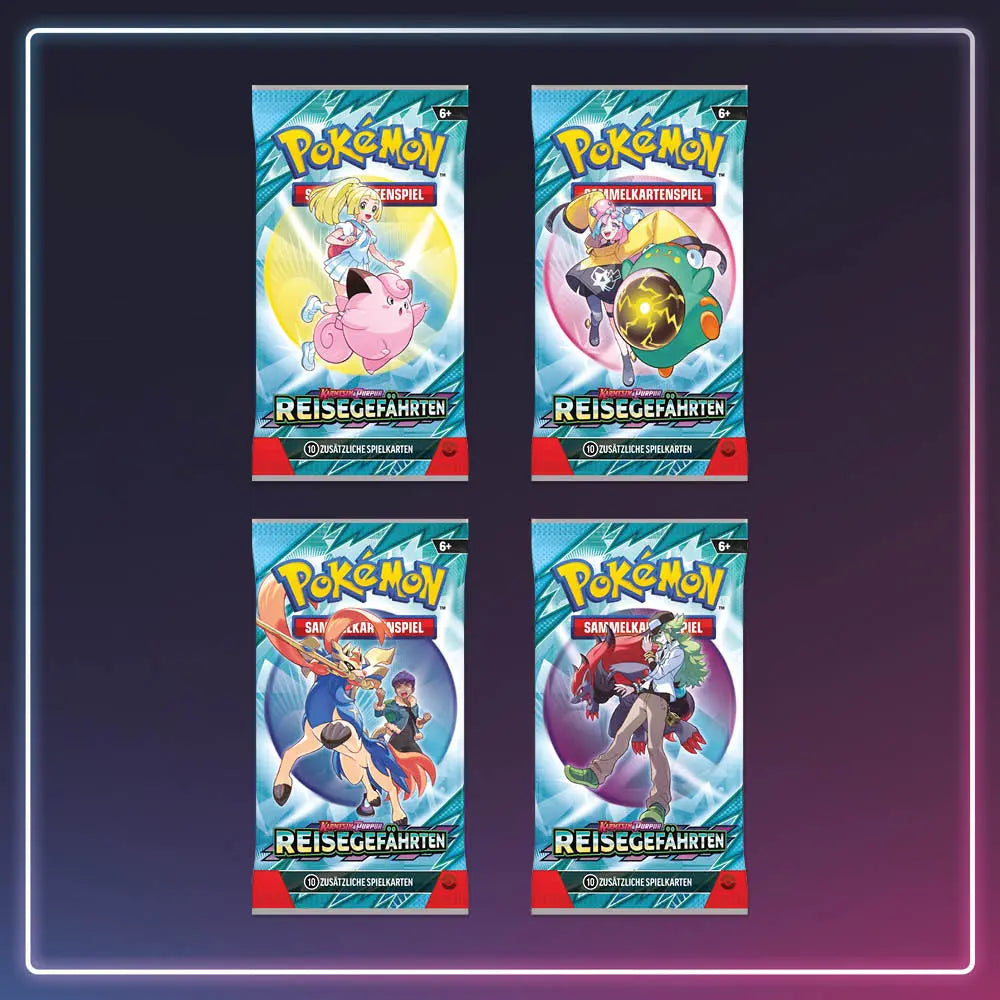 Pokémon - Karmesin und Purpur - Booster Reisegefährten - Deutsch