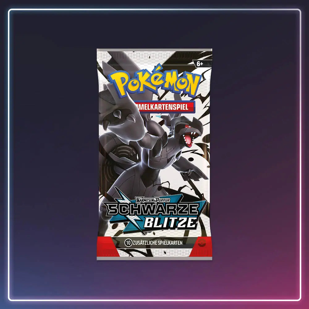Pokémon - Karmesin und Purpur - Booster Schwarze Blitze - Deutsch