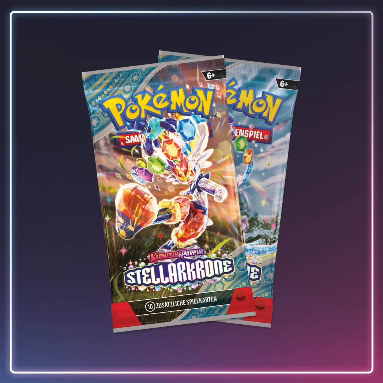 Pokémon - Karmesin und Purpur - Booster Stellarkrone - Deutsch