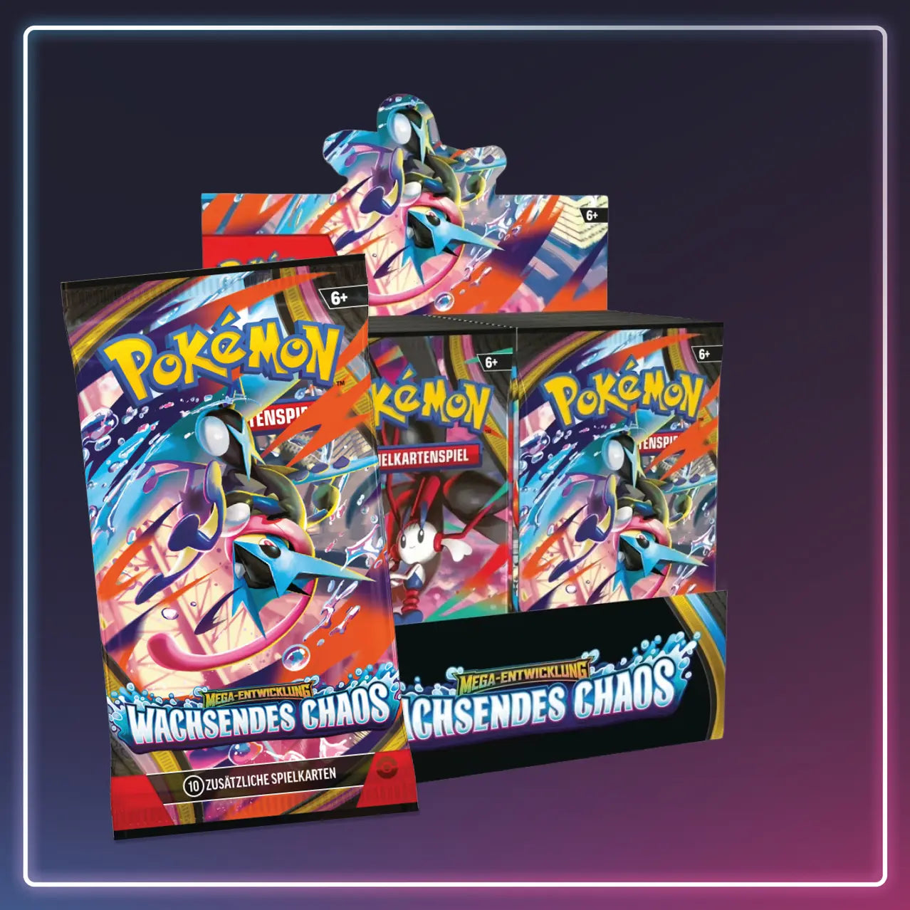 Pokémon - Mega Entwicklung - 36 Booster Display Wachsendes Chaos - Deutsch