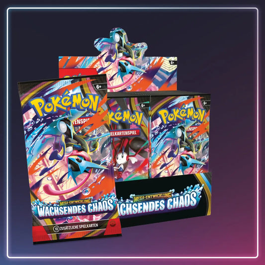 Pokémon - Mega Entwicklung - 36 Booster Display Wachsendes Chaos - Deutsch