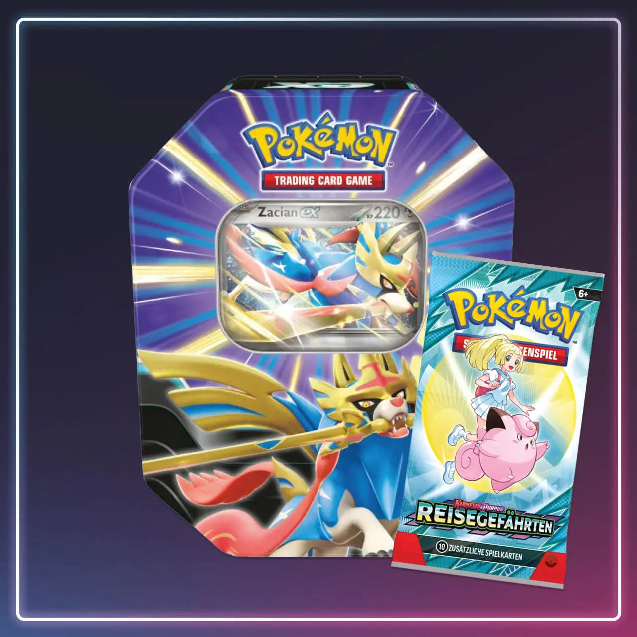 Pokémon - Zacian Tin Box - Deutsch