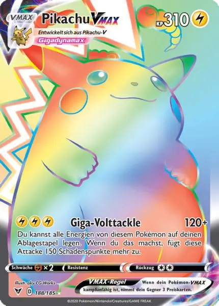 Pikachu VMAX Rainbow
