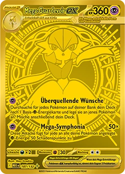 Mega Guardevoir EX Gold