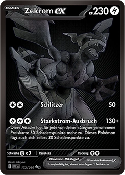 Zekrom EX Monochrom