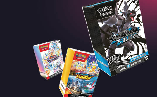 Booster-Bundles im Kanto Kiosk