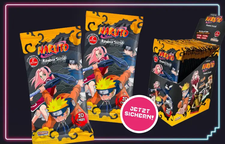 Jetzt das neue Naruto Mythos Serie 2 Set sichern - hier im Kanto Kiosk!