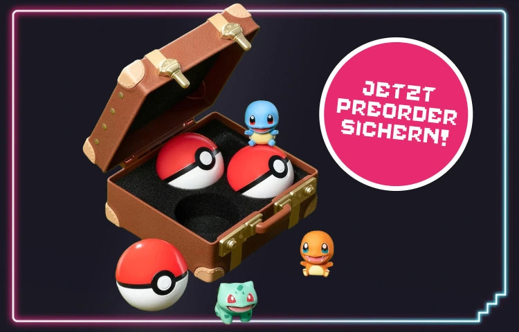 Erinnerst Du dich an Deinen ersten Starter? Hol Dir dieses Gefühl jetzt zurück mit dieser tollen Blindbox! Jetzt im Kanto Kiosk