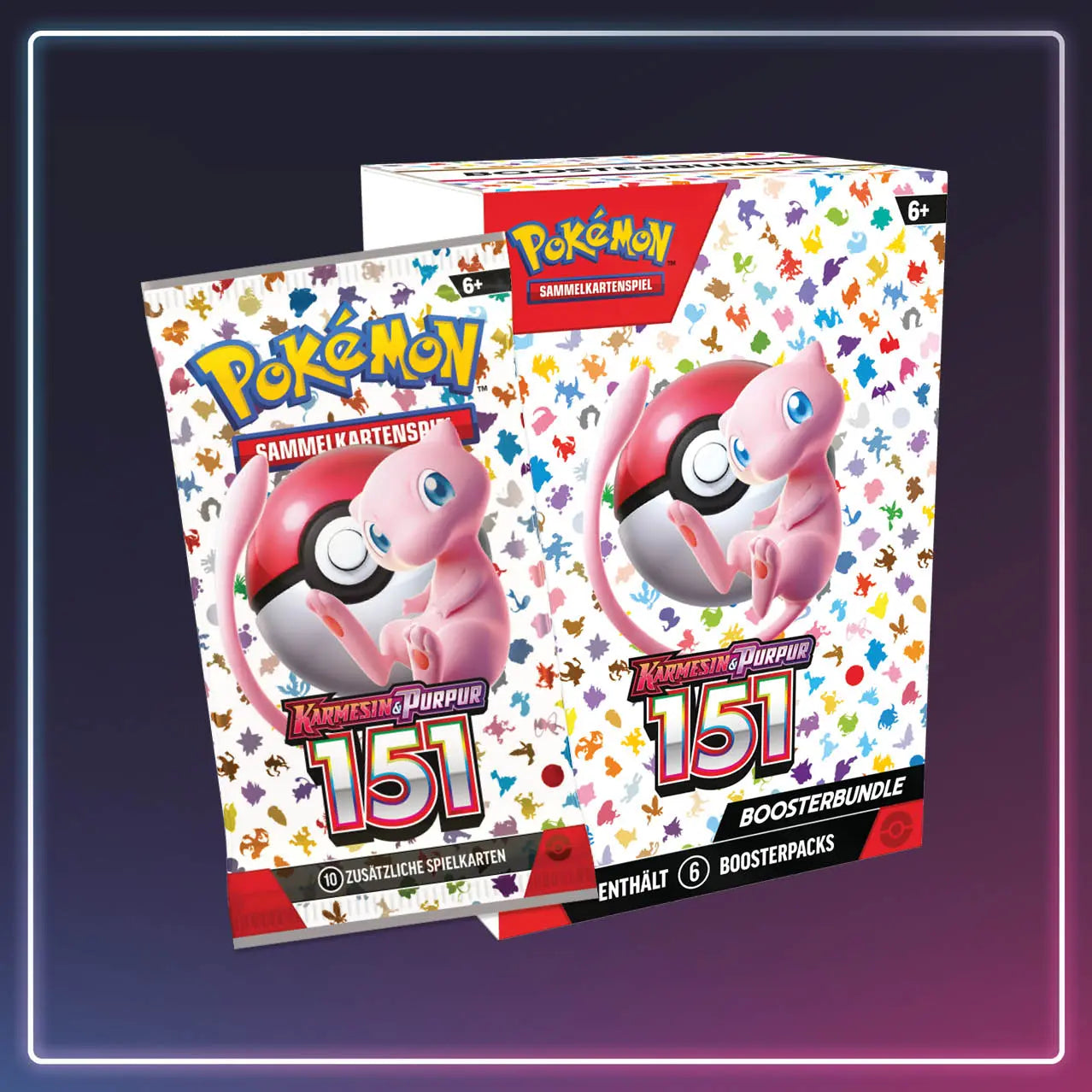 Pokémon - Karmesin und Purpur - Booster Bundle 151 - Deutsch