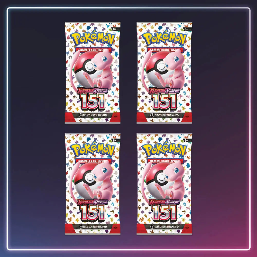 Pokémon - Karmesin und Purpur - Booster 151 - Deutsch