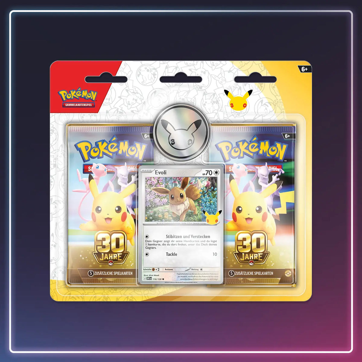 Pokémon Celebrations - 30 Jahre - 2er Blister - Deutsch