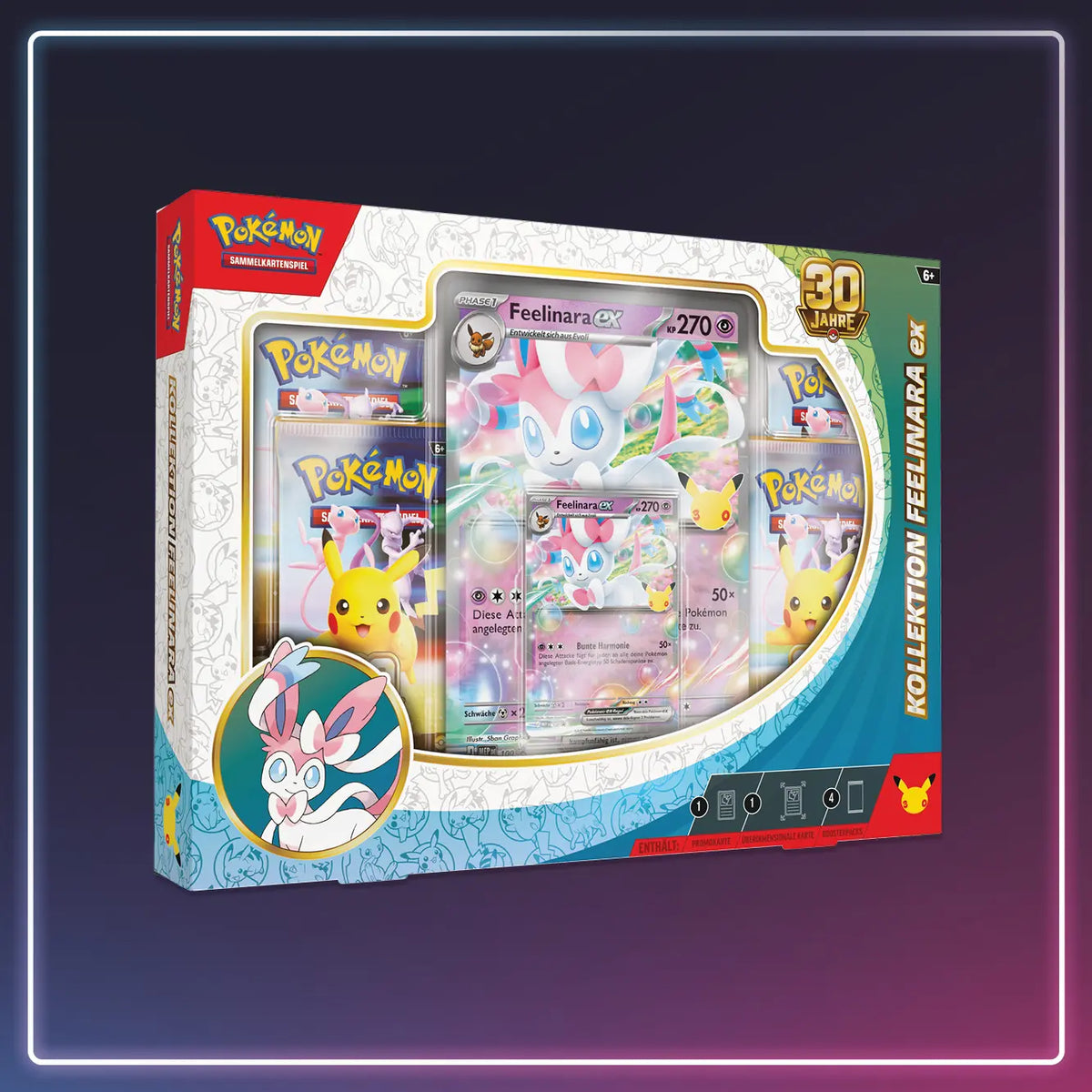 Pokémon Celebrations - 30 Jahre - Feelinara EX Kollektion - Deutsch