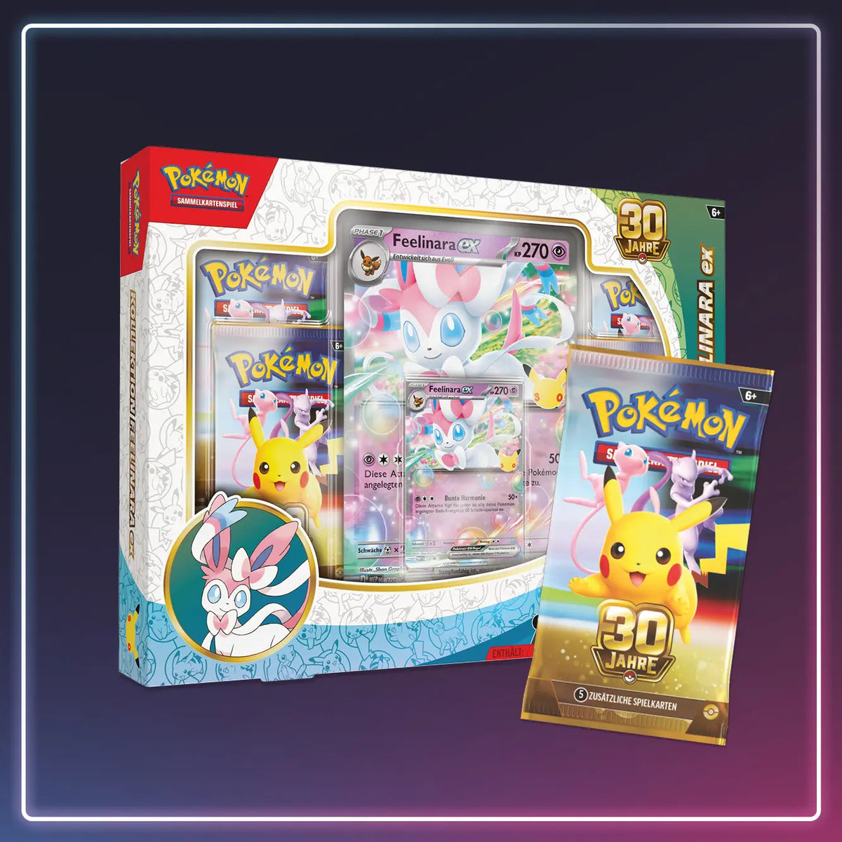 Pokémon Celebrations - 30 Jahre - Feelinara EX Kollektion - Deutsch