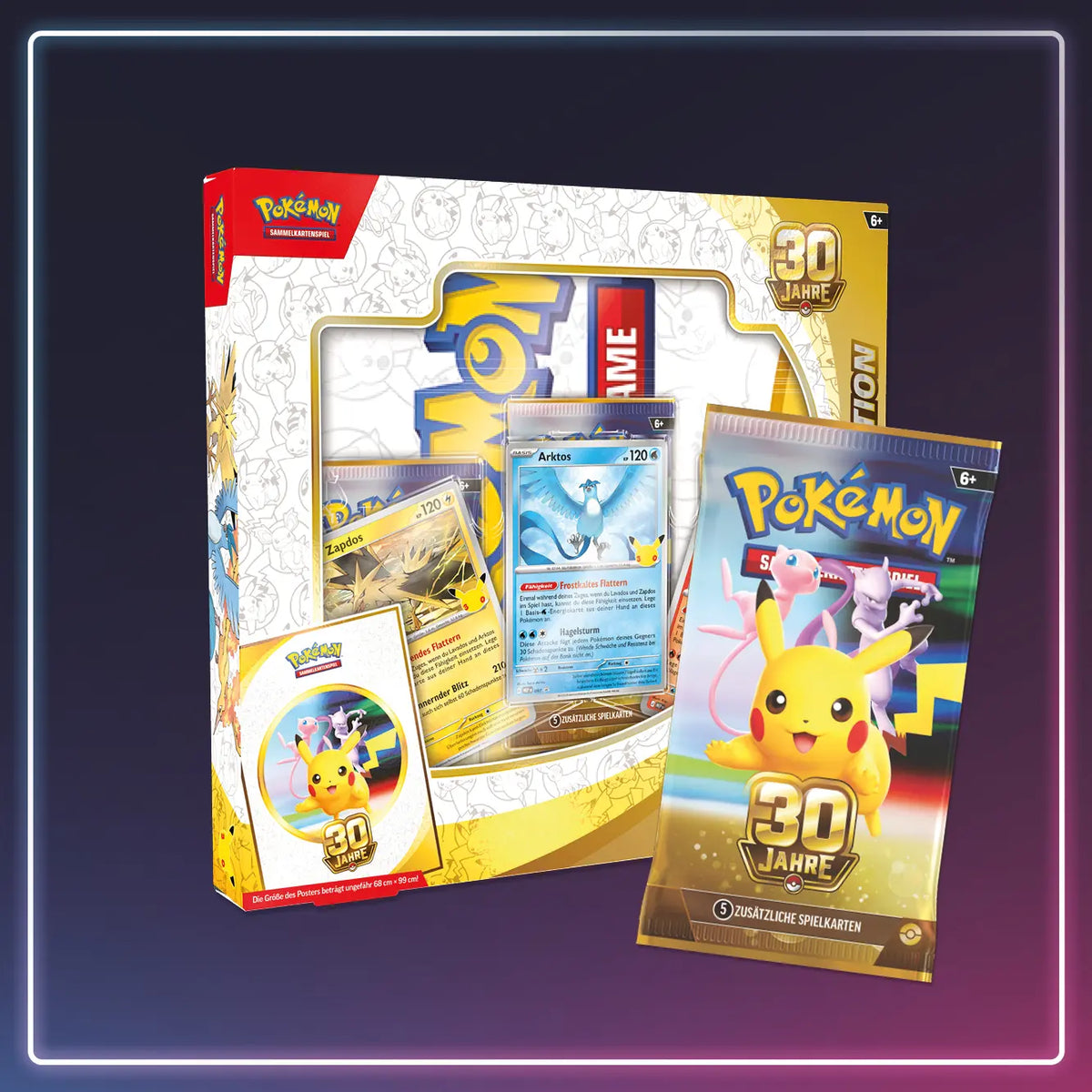 Pokémon Celebrations - 30 Jahre - Poster Kollektion - Deutsch