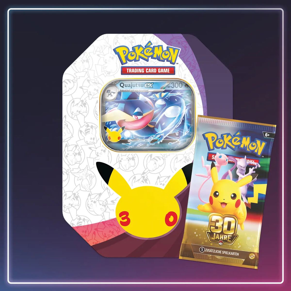 Pokémon Celebrations - 30 Jahre - Tin Box Quajutsu - Deutsch