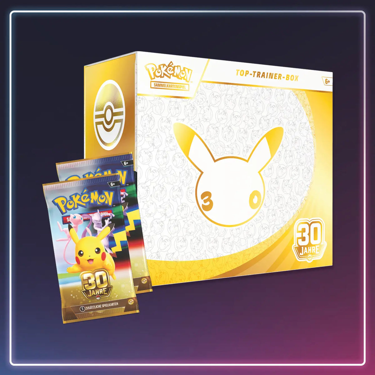 Pokémon Celebrations - 30 Jahre - Top Trainer Box - Deutsch
