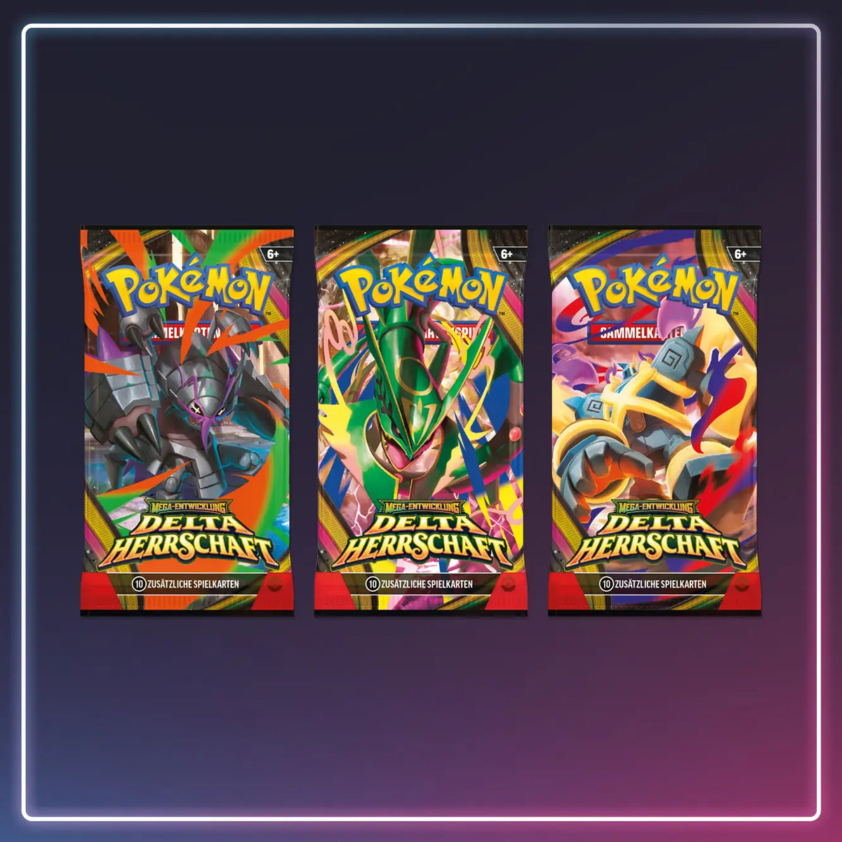 Pokémon Delta Herrschaft - 3er Blister - Deutsch