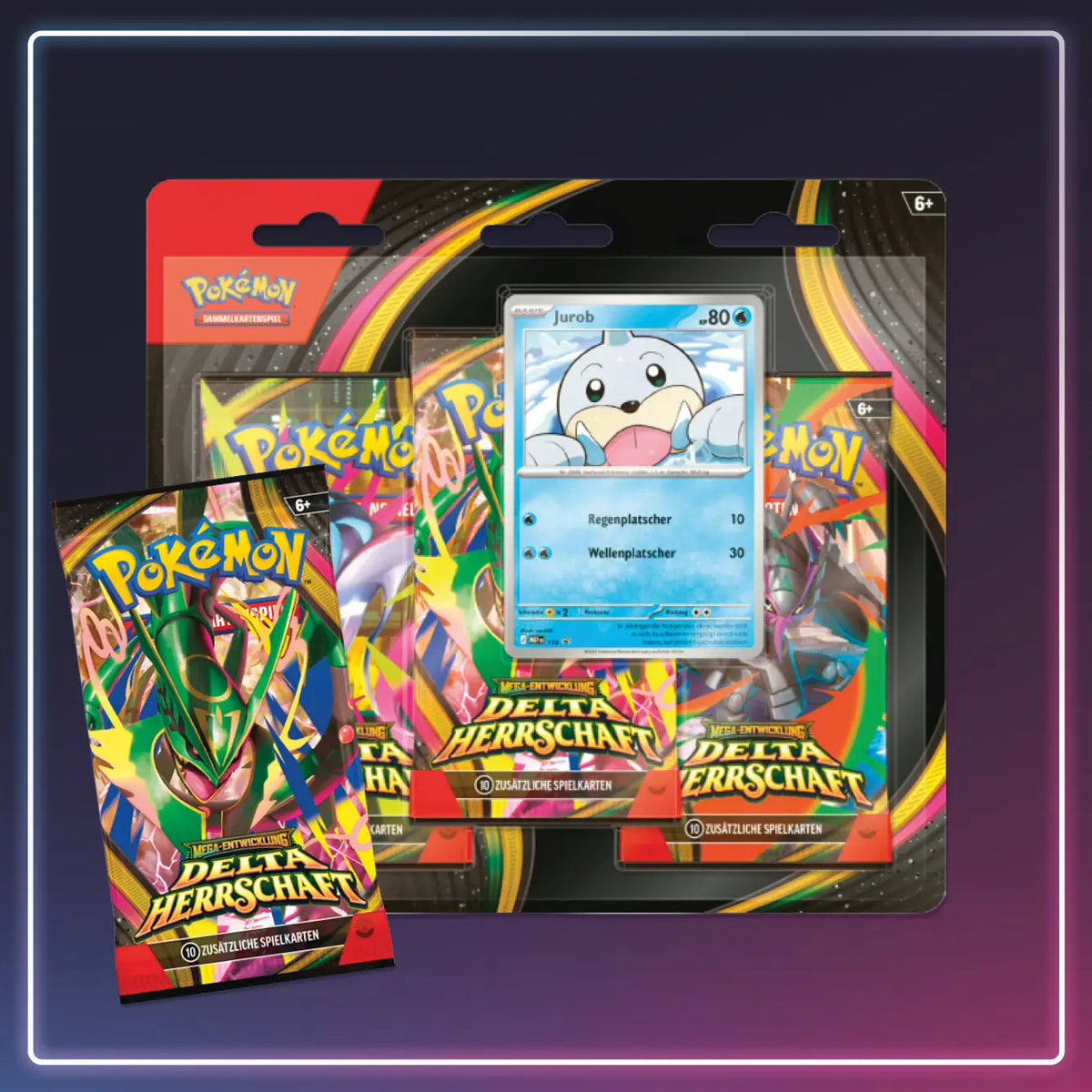Pokémon Delta Herrschaft - 3er Blister - Deutsch