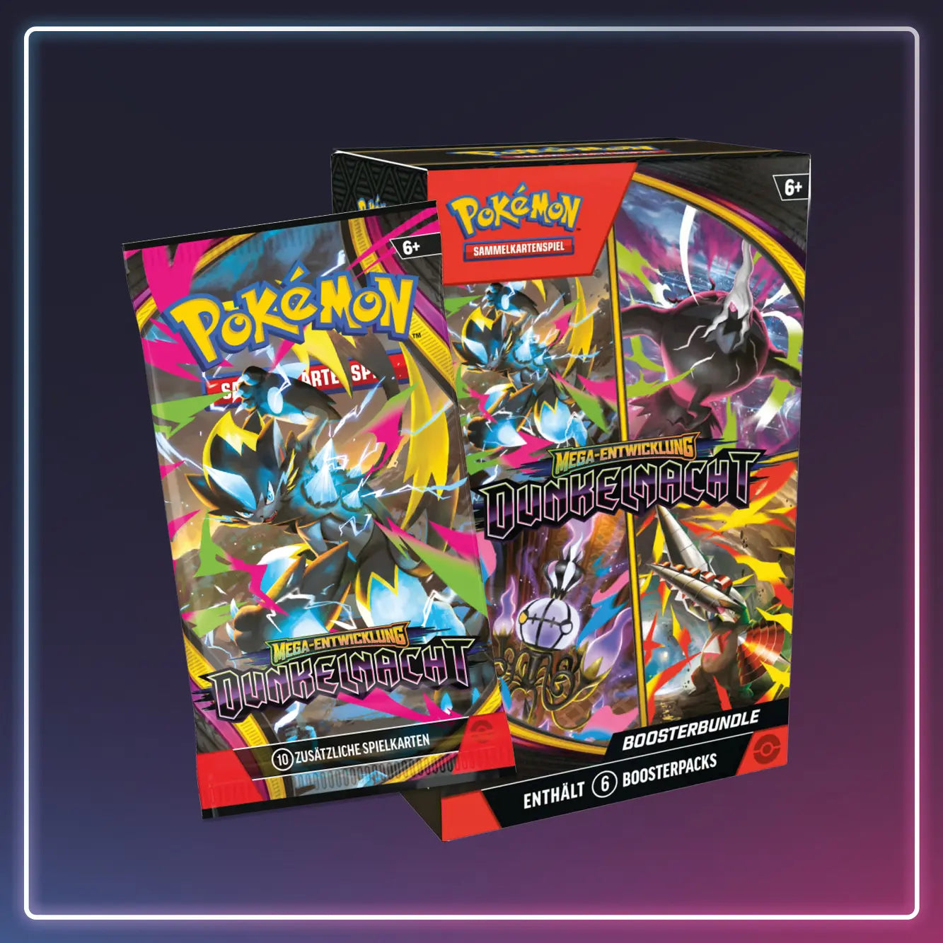 Pokémon - Mega Entwicklung - Booster Bundle Dunkelnacht - Deutsch