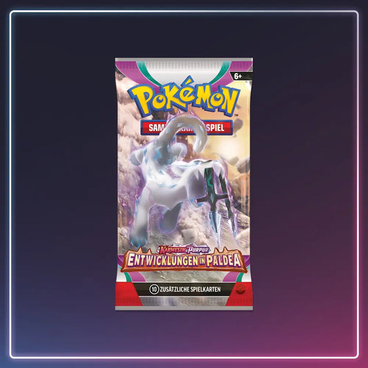 Pokémon Karmesin & Purpur - Entwicklungen in Paldea Booster - Deutsch