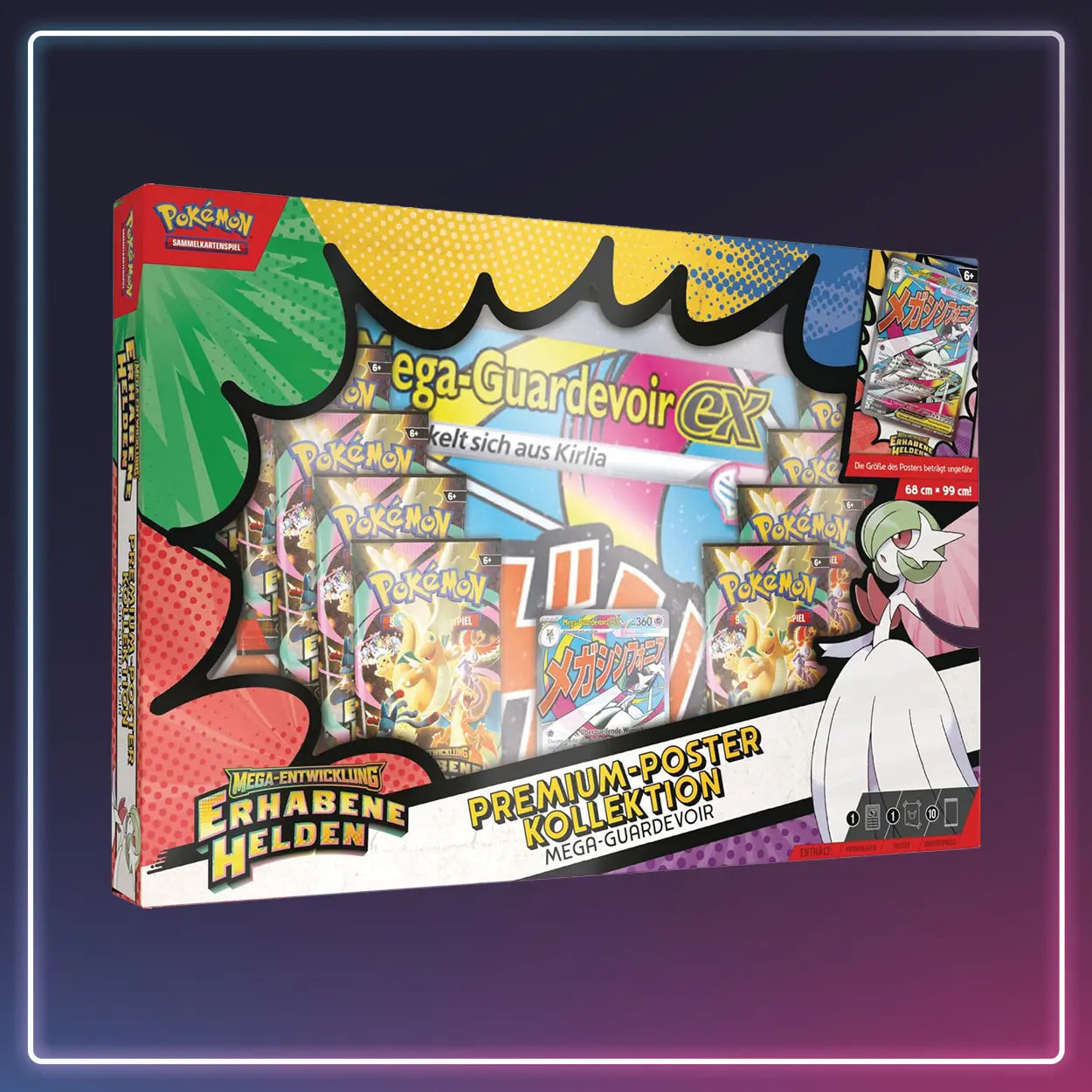 Pokémon - Erhabene Helden - Premium Poster Kollektion Mega-Guardevoir - Deutsch