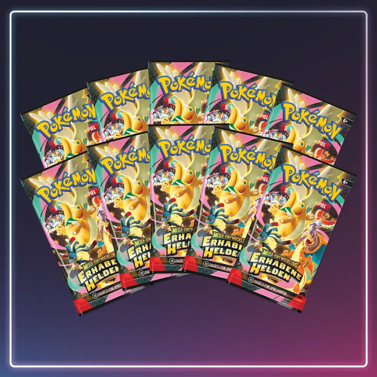 Pokémon - Erhabene Helden - Premium Poster Kollektion Mega-Lucario - Deutsch