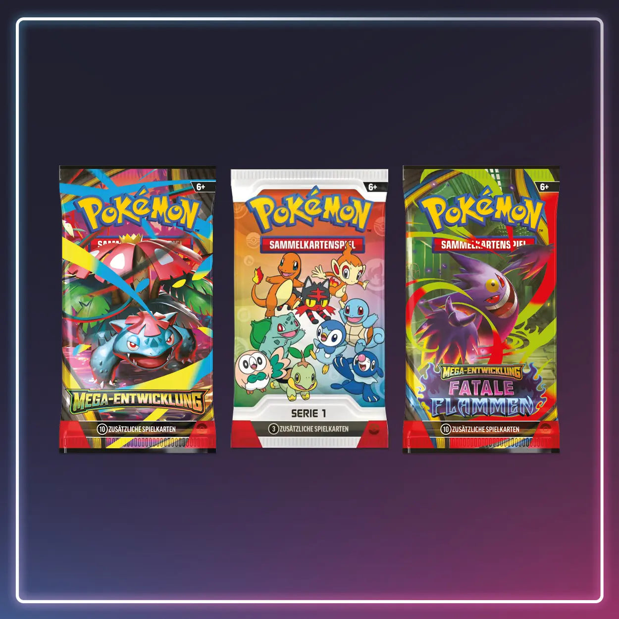 Pokémon - Erste Partner - Illustrations Kollektion - Deutsch