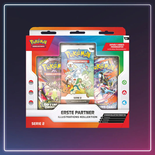 Pokémon - Erste Partner - Illustrations Kollektion - Serie 2 - Deutsch