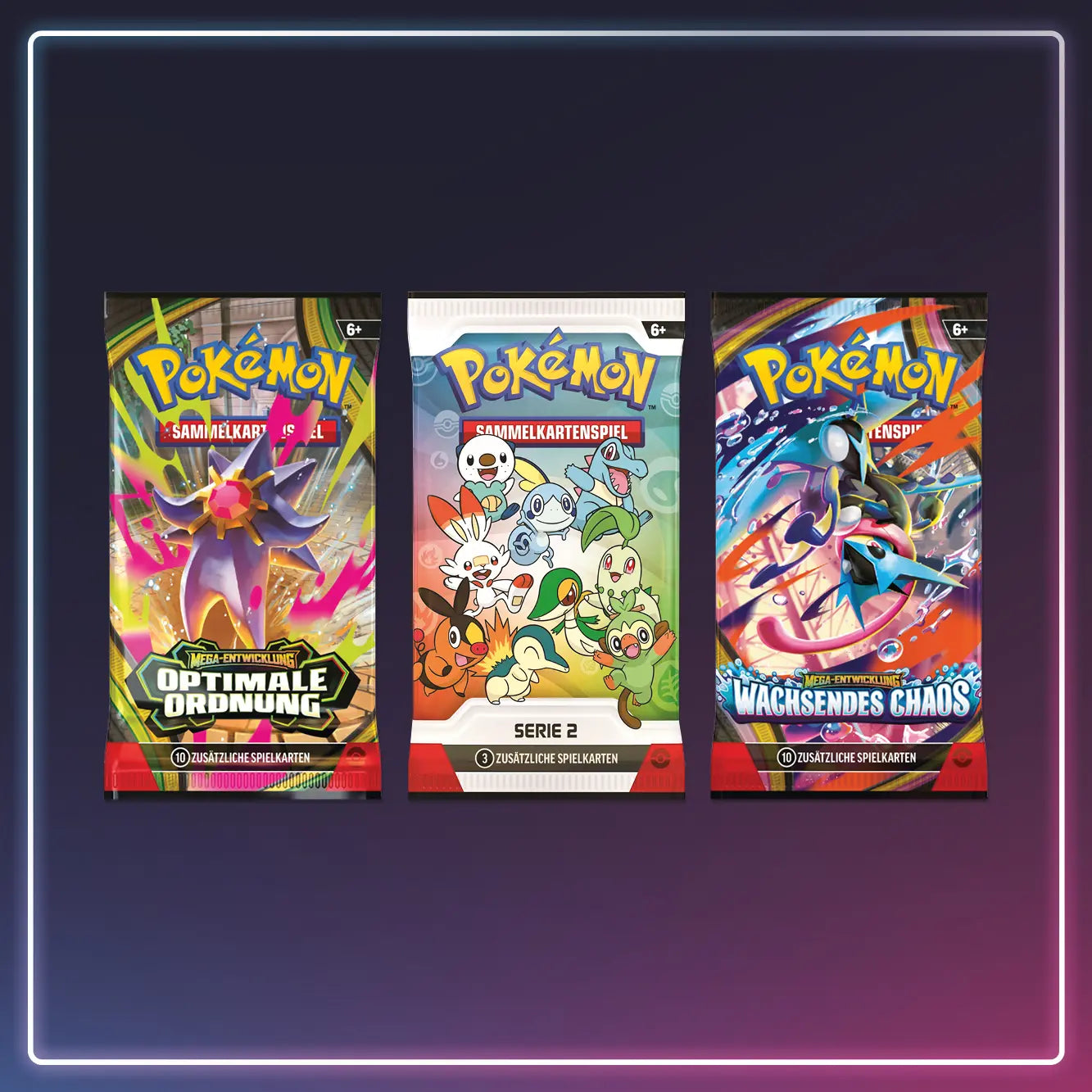 Pokémon - Erste Partner - Illustrations Kollektion - Serie 2 - Deutsch
