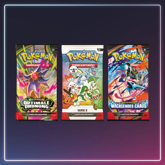 Pokémon - Erste Partner - Illustrations Kollektion - Serie 2 - Deutsch