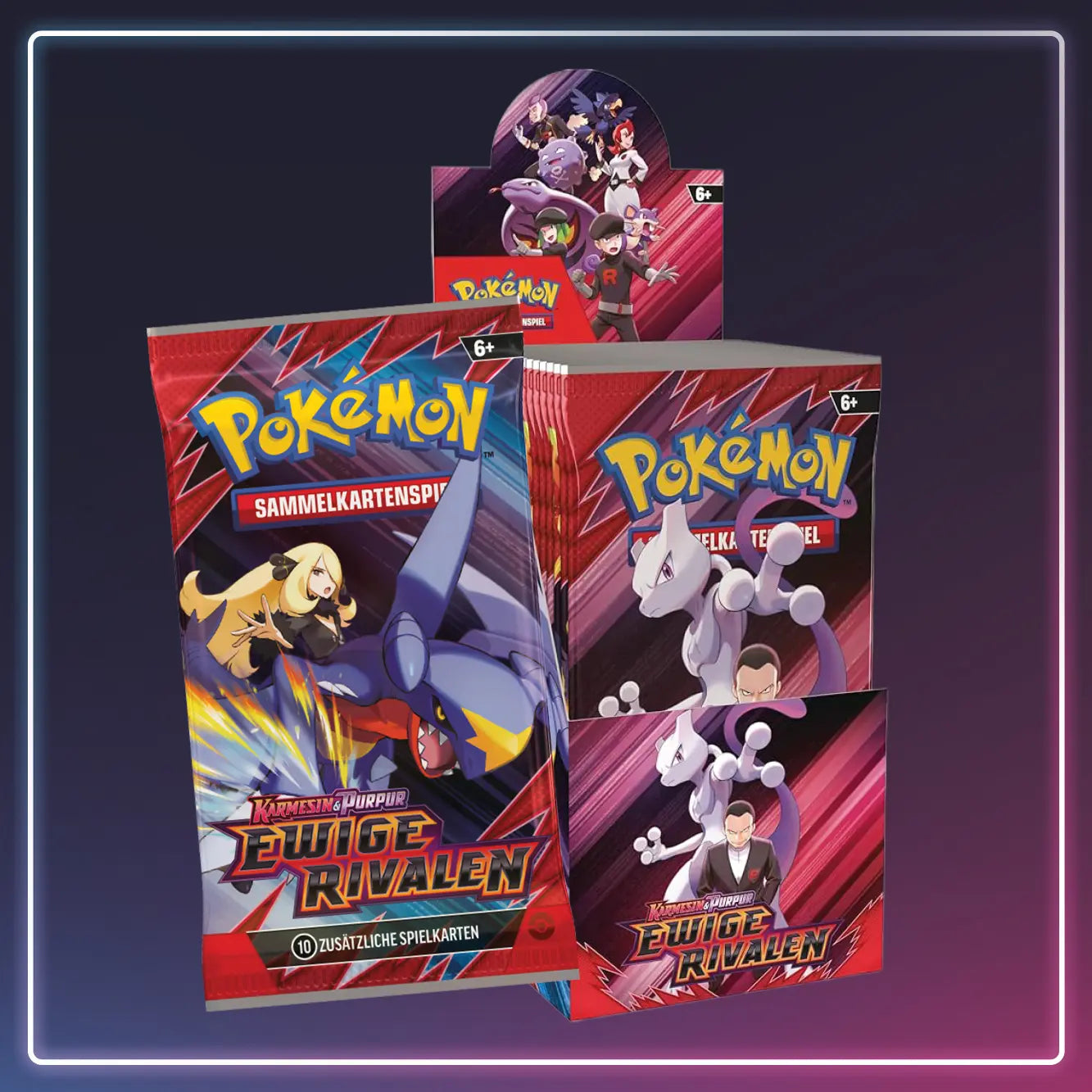 Pokémon - Karmesin & Purpur - 18 Booster Display Ewige Rivalen - Deutsch