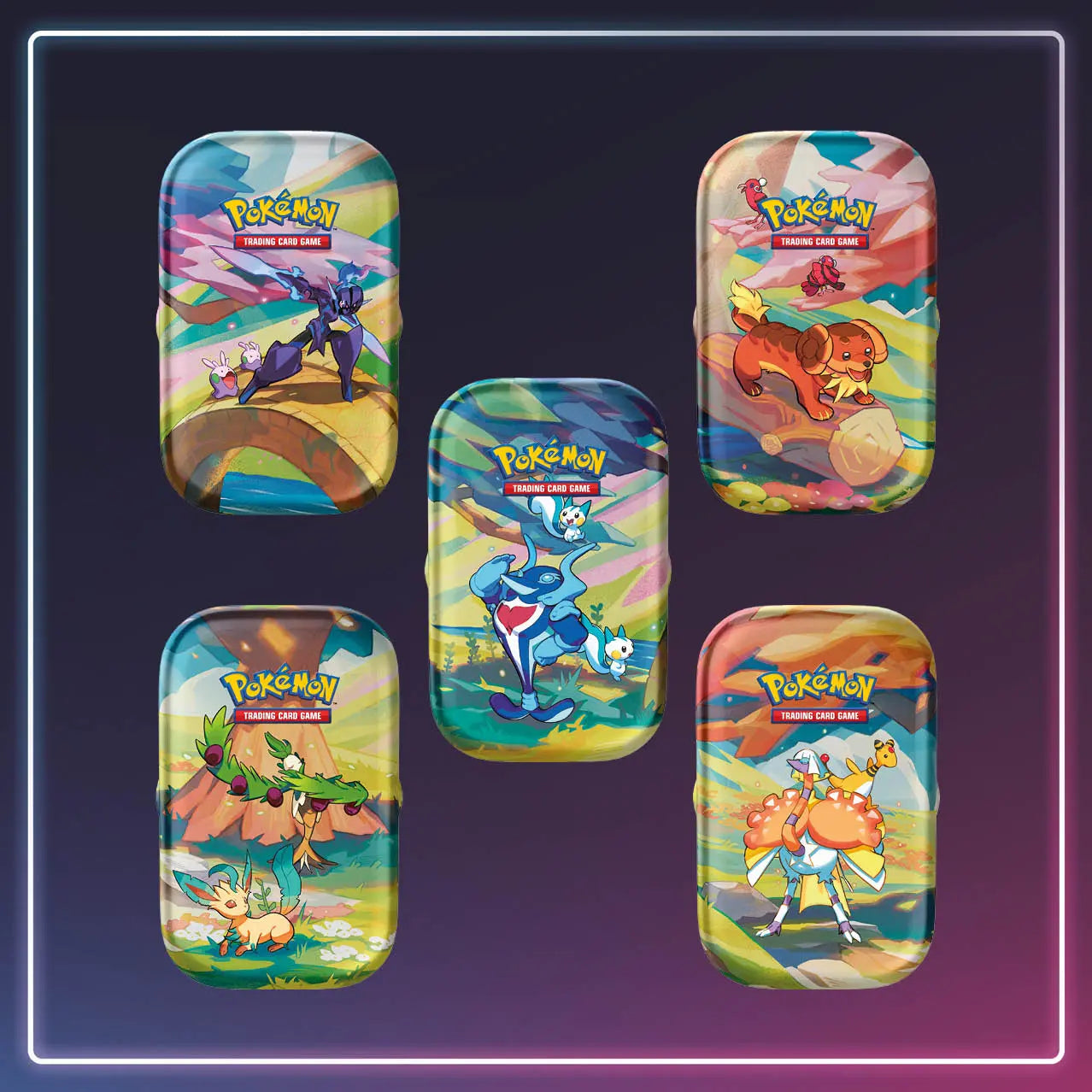 Pokémon - Karmesin und Purpur - Farbenfrohes Paldea Mini Tin - Deutsch